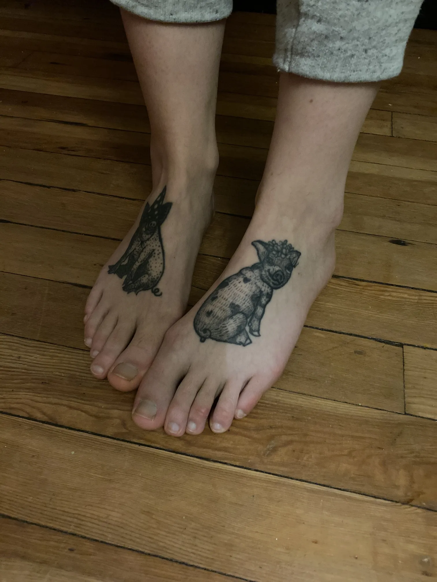 Tattooed fairy