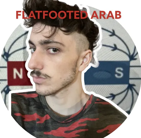 flatfooted arab