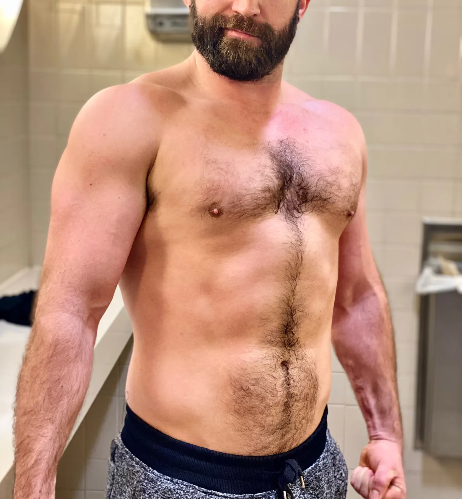 Bearded Muscle Man