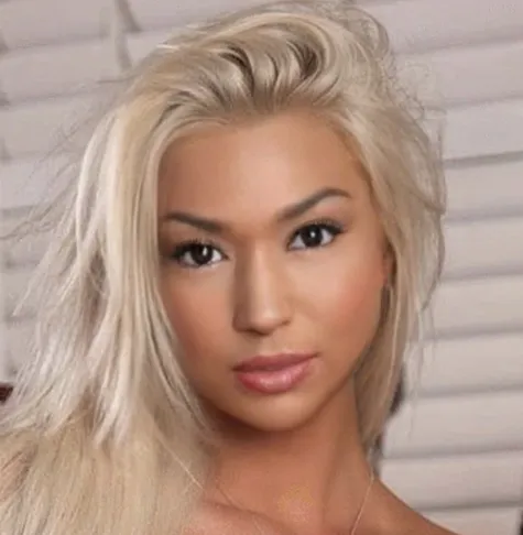 BLONDE ASIAN